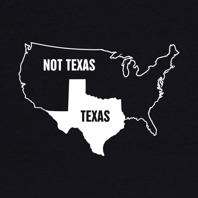 Funny Texas & United States Design by MeatMan